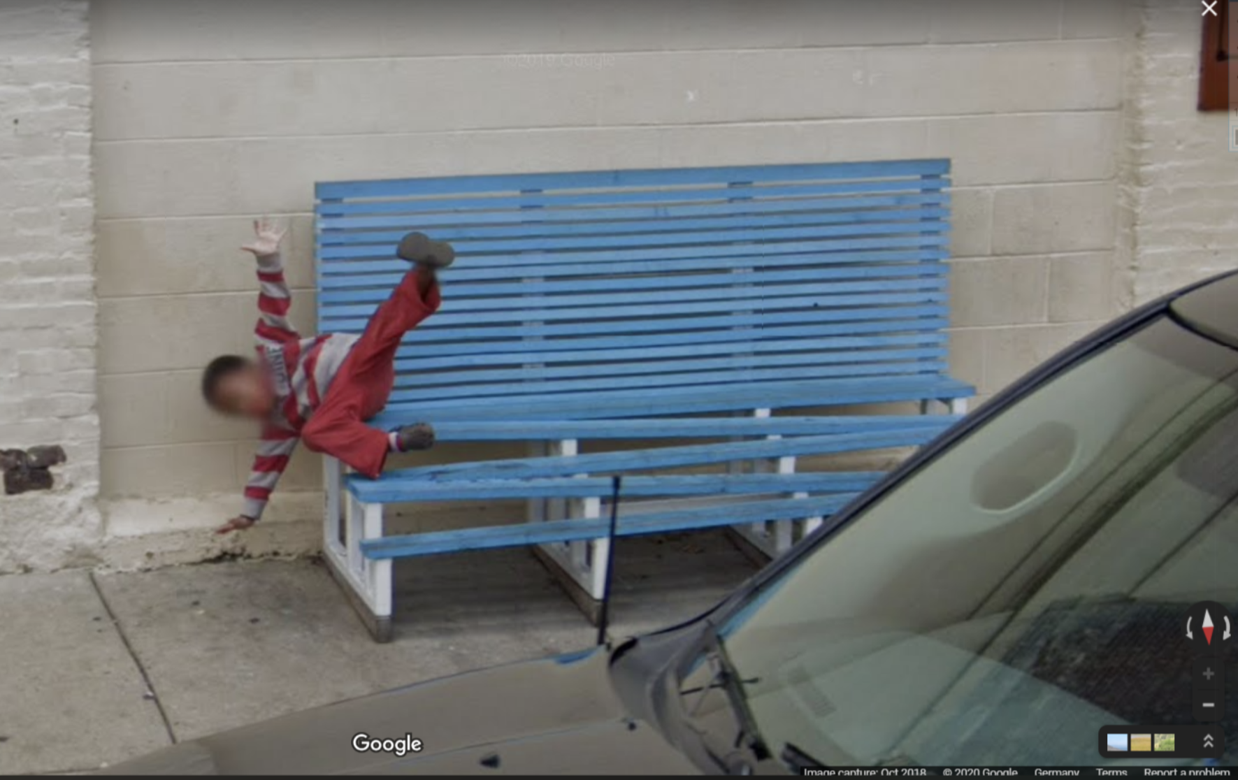kid falling off bench google earth - Google imane aft Me my The